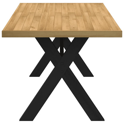 Dining Table NOAIN X-Shaped Legs 160x90x75 cm Solid Wood Pine