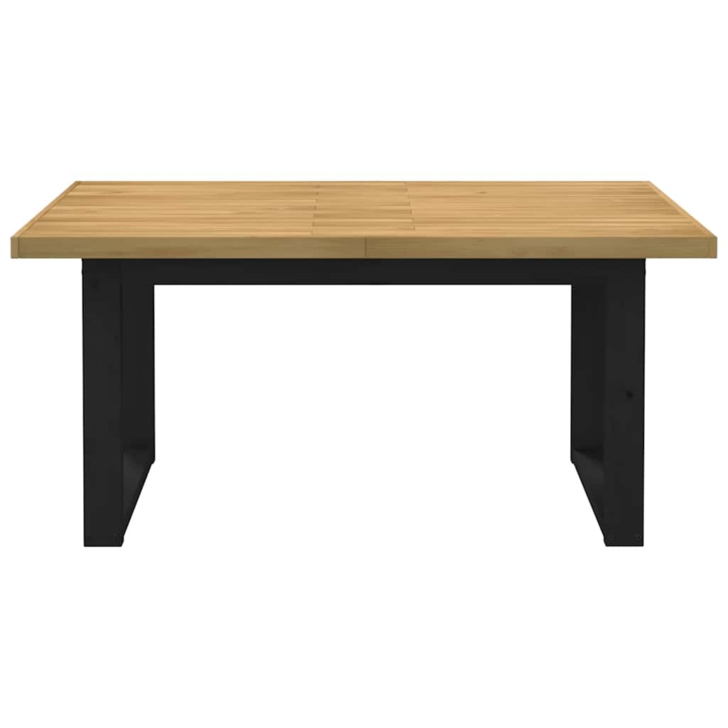 Dining Table NOAIN U-Shaped Legs 160x90x75 cm Solid Wood Pine