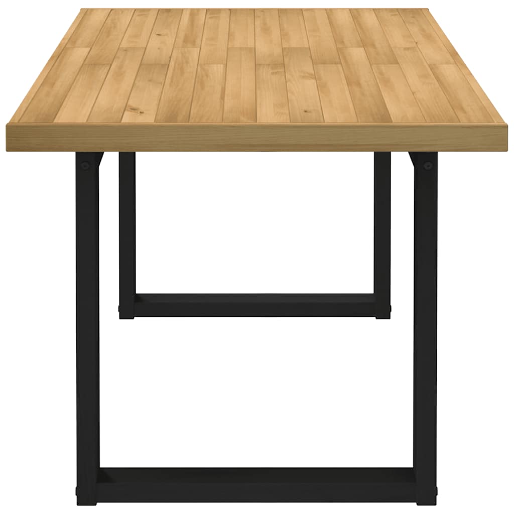 Dining Table NOAIN U-Shaped Legs 160x90x75 cm Solid Wood Pine