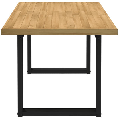 Dining Table NOAIN U-Shaped Legs 160x90x75 cm Solid Wood Pine