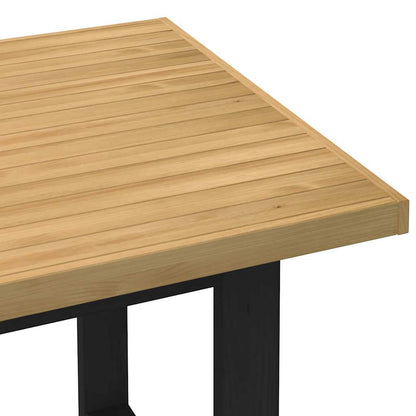 Dining Table NOAIN U-Shaped Legs 160x90x75 cm Solid Wood Pine