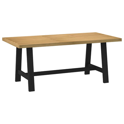 Dining Table NOAIN A-Shaped Legs 180x90x75 cm Solid Wood Pine