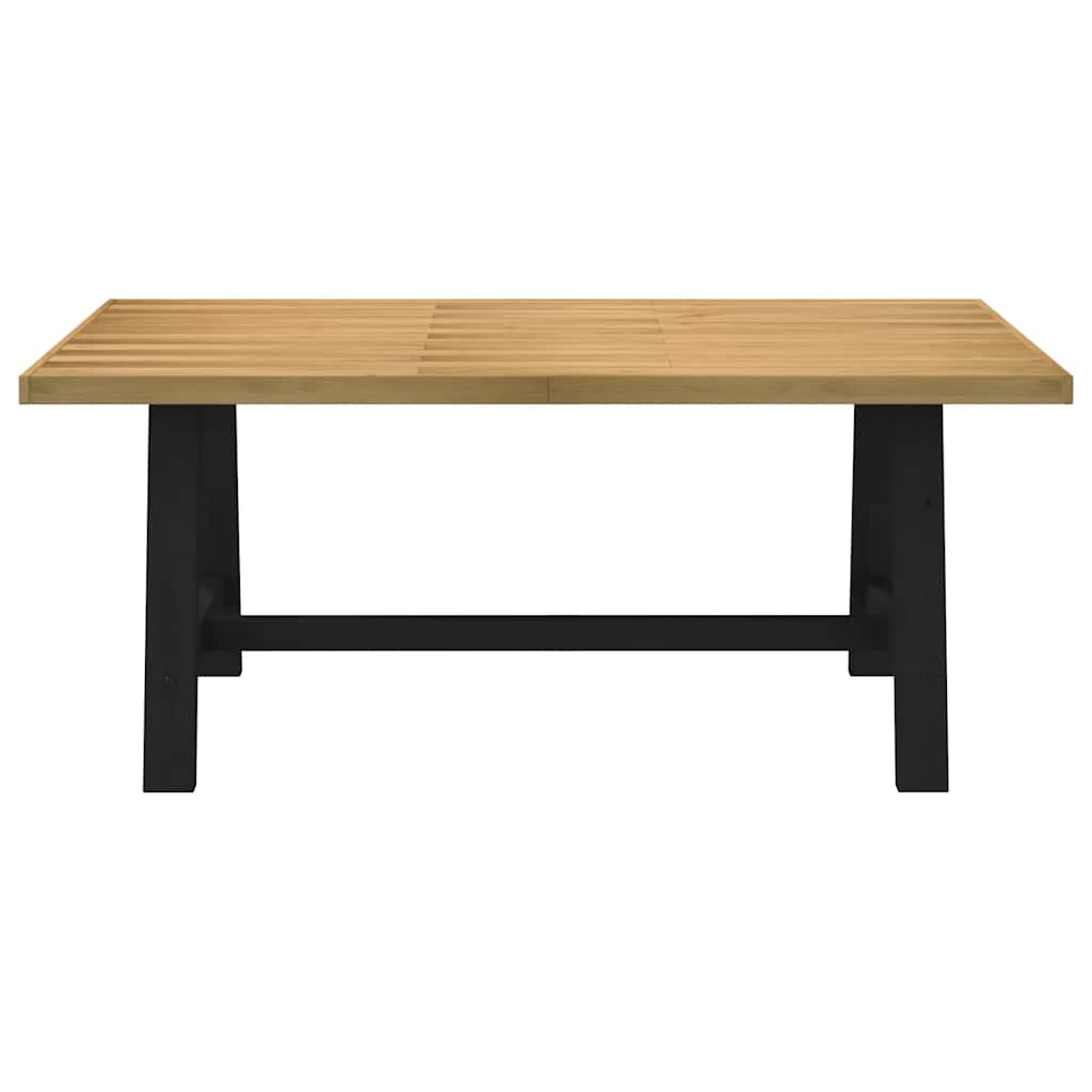 Dining Table NOAIN A-Shaped Legs 180x90x75 cm Solid Wood Pine