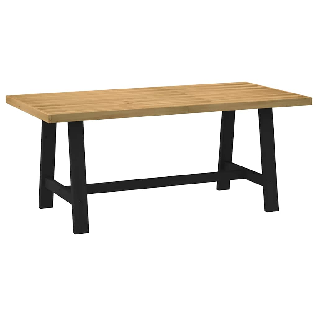 Dining Table NOAIN A-Shaped Legs 180x90x75 cm Solid Wood Pine