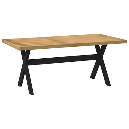 Dining Table NOAIN X-Shaped Legs 180x90x75 cm Solid Wood Pine