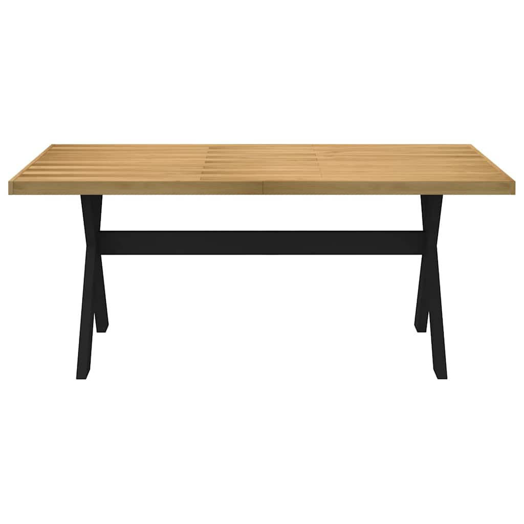 Dining Table NOAIN X-Shaped Legs 180x90x75 cm Solid Wood Pine