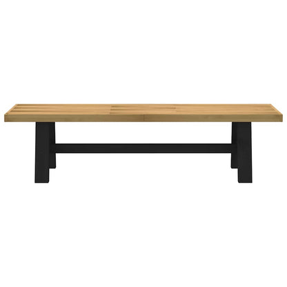 Dining Bench NOAIN A-Shaped Legs 180x40x45 cm Solid Wood Pine