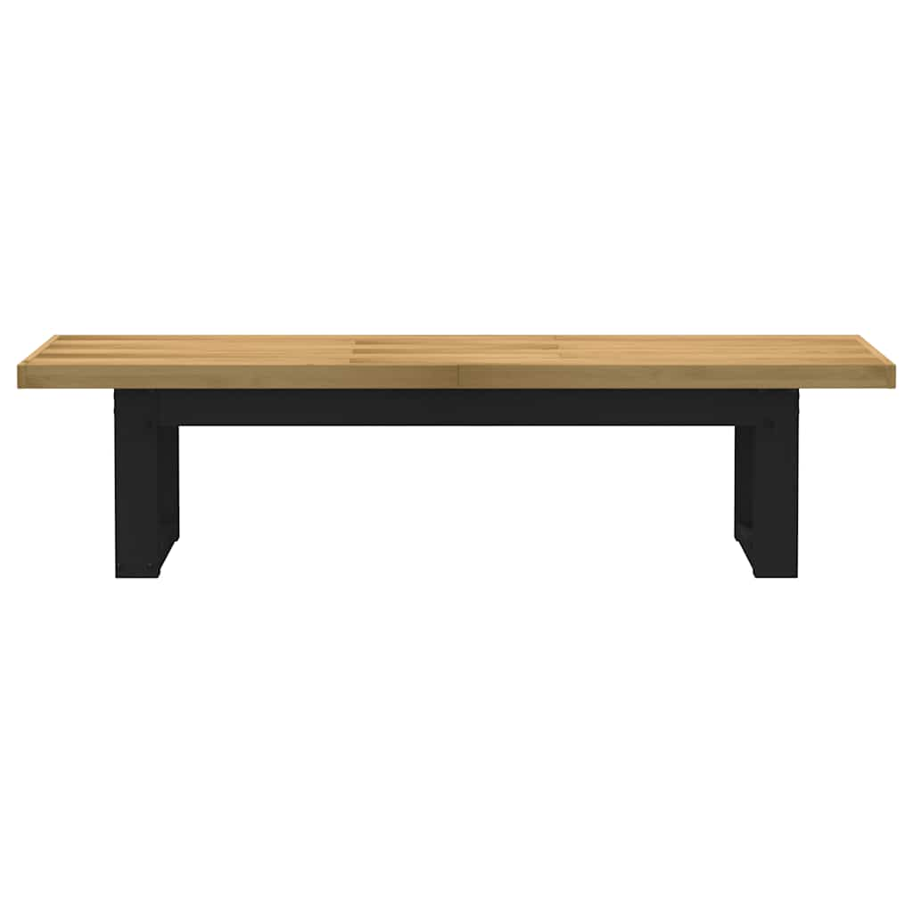 Dining Bench NOAIN U-Shaped Legs 180x40x45 cm Solid Wood Pine