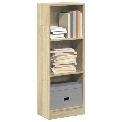 Bookcase Sonoma Oak 40x24x109 cm Engineered Wood