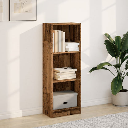 Bookcase Old Wood 40x24x109 cm Engineered Wood