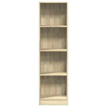 Bookcase Sonoma Oak 40x24x143 cm Engineered Wood