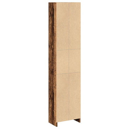 Bookcase Old Wood 40x24x176 cm Engineered Wood