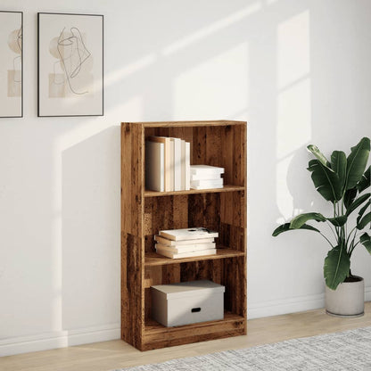 Bookcase Old Wood 60x24x109 cm Engineered Wood