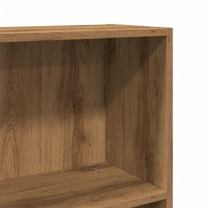 Bookcase Artisian Oak 60x24x109 cm Engineered Wood