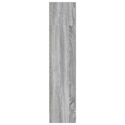 Bookcase Grey Sonoma 80x24x109 cm Engineered Wood