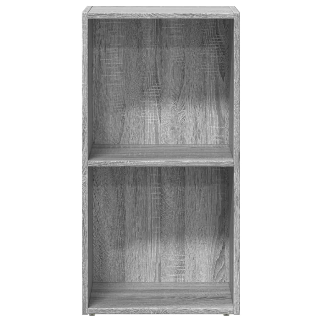 Bookcase Grey Sonoma 40x30x77 cm Engineered Wood