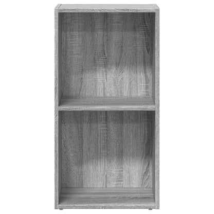 Bookcase Grey Sonoma 40x30x77 cm Engineered Wood