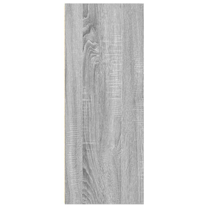 Bookcase Grey Sonoma 40x30x77 cm Engineered Wood