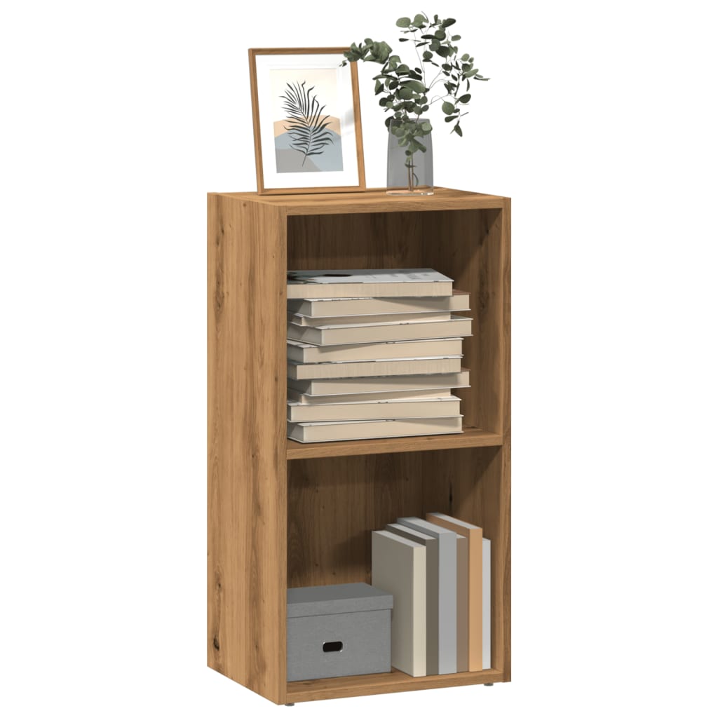 Bookcase Artisian Oak 40x30x77 cm Engineered Wood