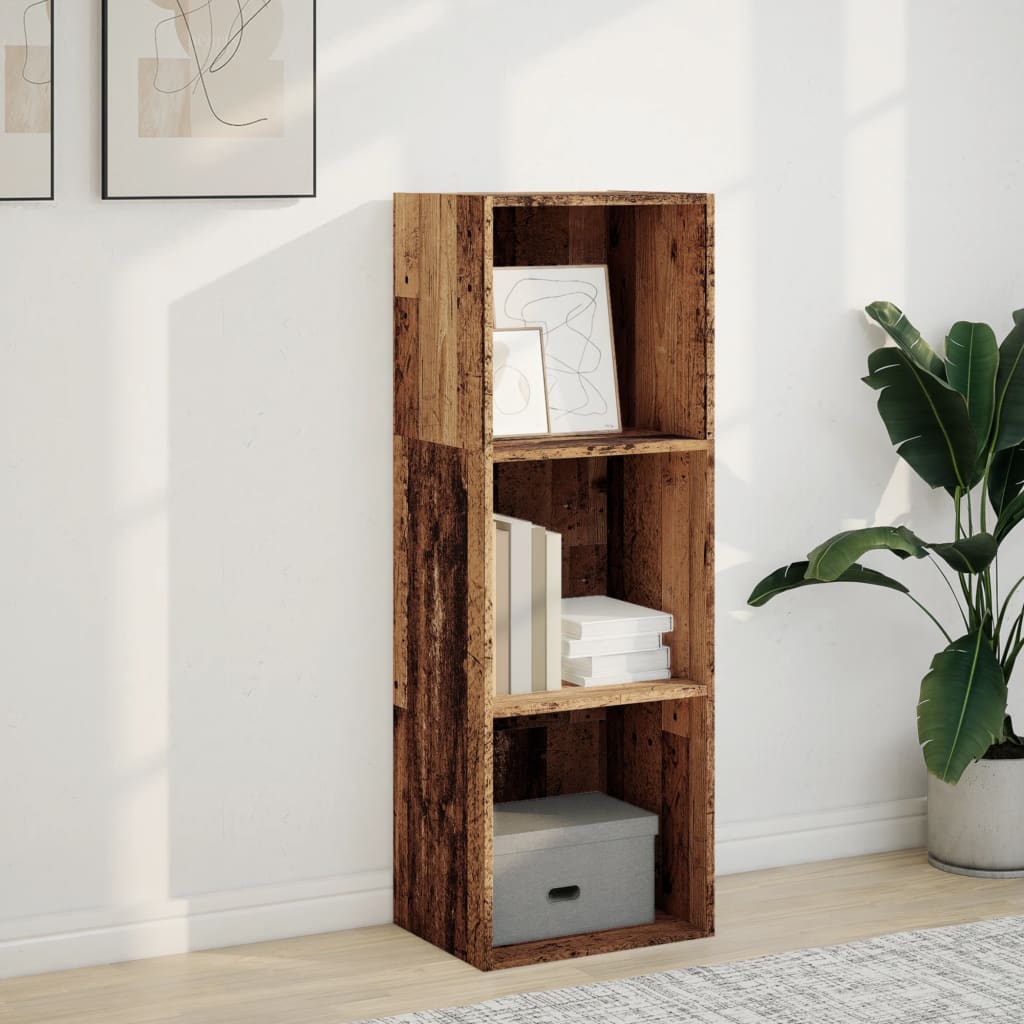 Bookcase Old Wood 40x30x114 cm Engineered Wood