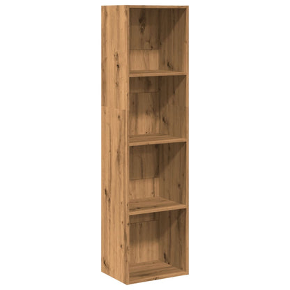 Bookcase Artisian Oak 40x30x152 cm Engineered Wood