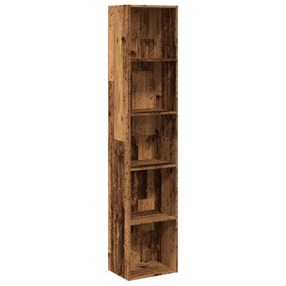 Bookcase Old Wood 40x30x189 cm Engineered Wood