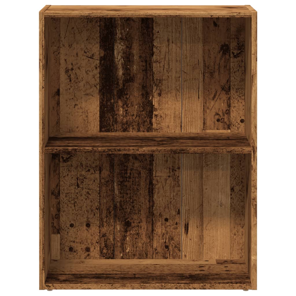 Bookcase Old Wood 60x30x77 cm Engineered Wood