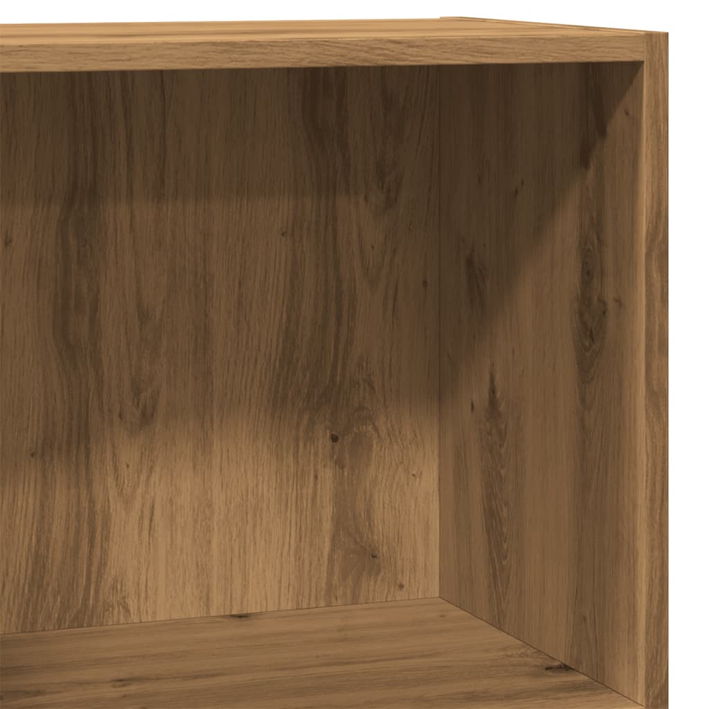 Bookcase Artisian Oak 60x30x77 cm Engineered Wood