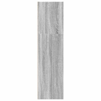 Bookcase Grey Sonoma 60x30x114 cm Engineered Wood