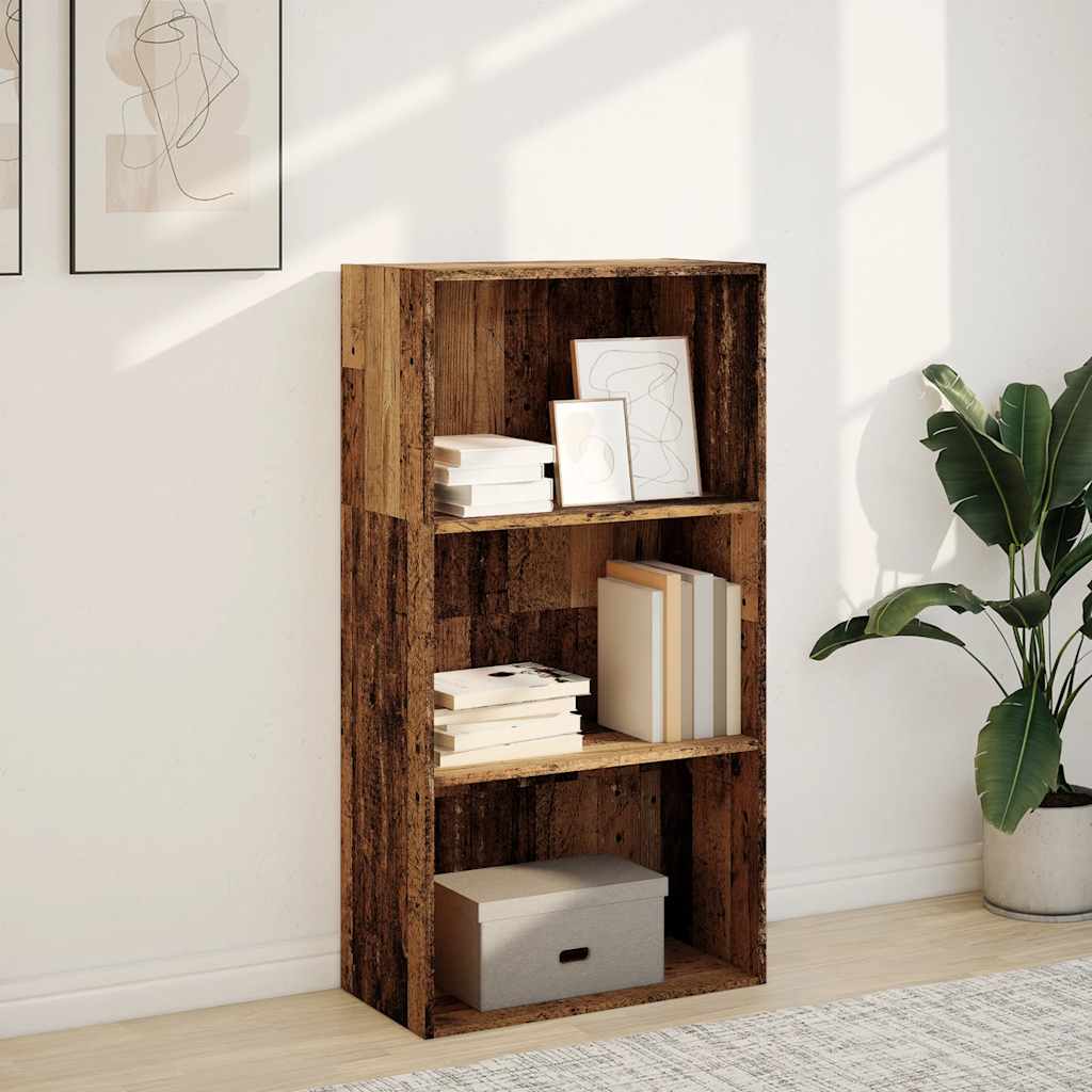 Bookcase Old Wood 60x30x114 cm Engineered Wood