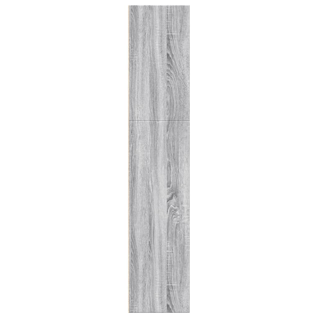 Bookcase Grey Sonoma 60x30x152 cm Engineered Wood