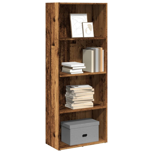 Bookcase Old Wood 60x30x152 cm Engineered Wood