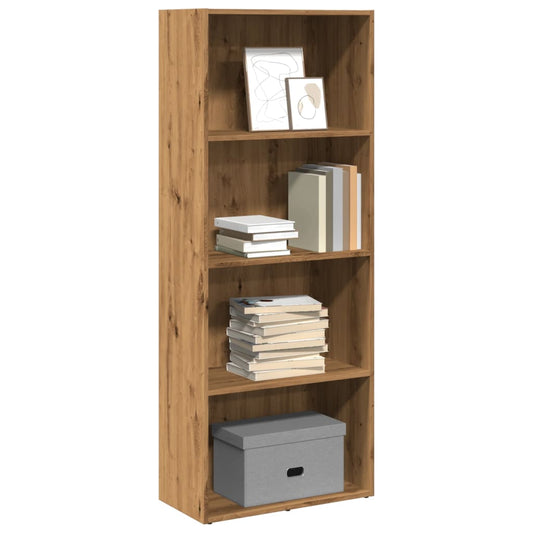 Bookcase Artisian Oak 60x30x152 cm Engineered Wood