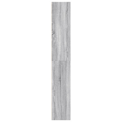 Bookcase Grey Sonoma 60x30x189 cm Engineered Wood