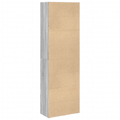 Bookcase Grey Sonoma 60x30x189 cm Engineered Wood