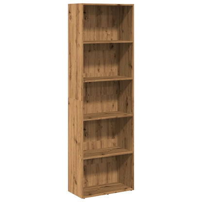 Bookcase Artisian Oak 60x30x189 cm Engineered Wood