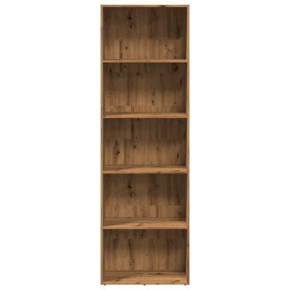 Bookcase Artisian Oak 60x30x189 cm Engineered Wood