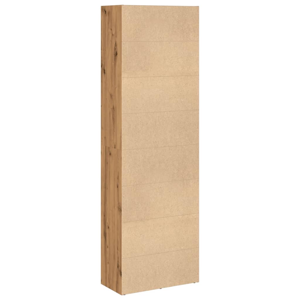 Bookcase Artisian Oak 60x30x189 cm Engineered Wood