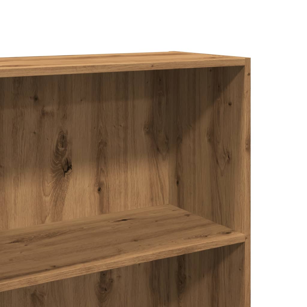 Bookcase Artisian Oak 60x30x189 cm Engineered Wood