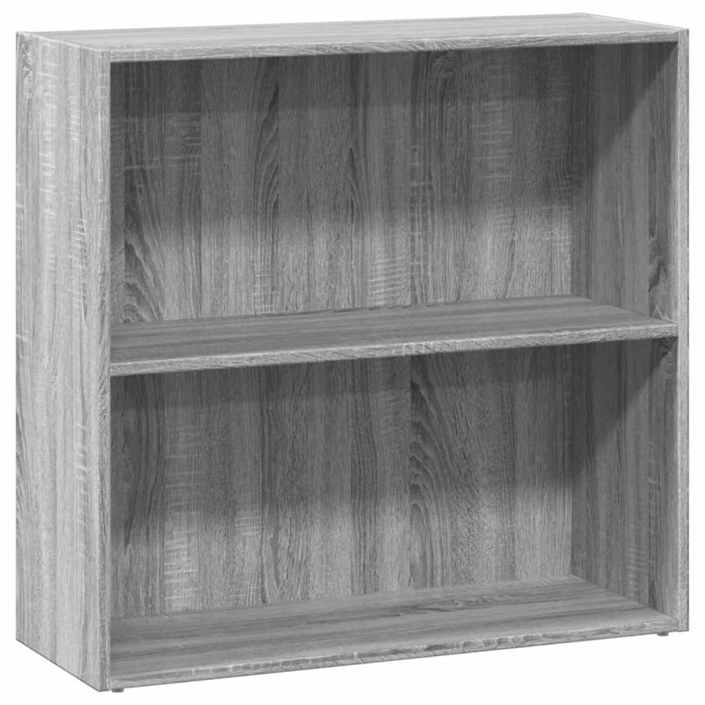 Bookcase Grey Sonoma 80x30x77 cm Engineered Wood