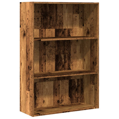 Bookcase Old Wood 80x30x114 cm Engineered Wood