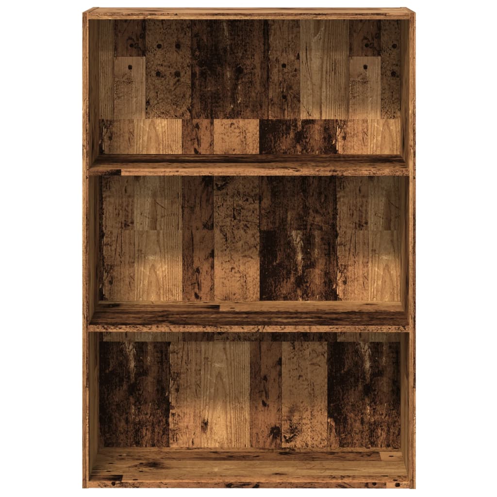 Bookcase Old Wood 80x30x114 cm Engineered Wood