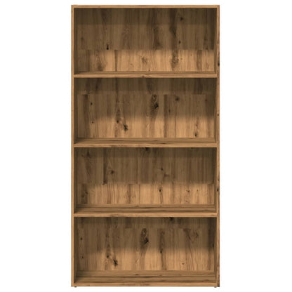 Bookcase Artisian Oak 80x30x152 cm Engineered Wood