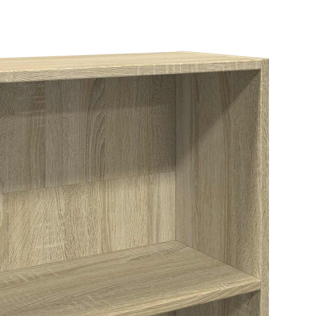 Book Cabinet Sonoma Oak 80x30x189 cm Engineered Wood