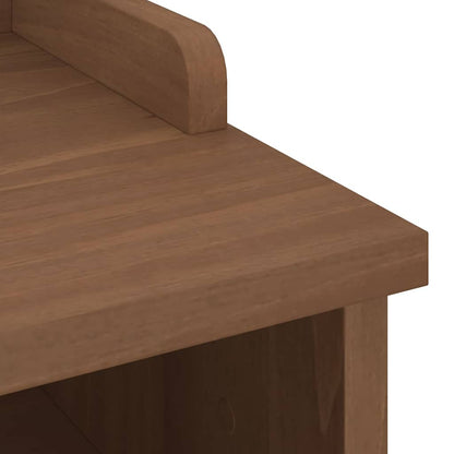 Hallway Bench "SANDNES" 45x40x50 cm Solid Wood Pine