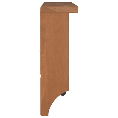 Wall-mounted Coat Rack SANDNES 45x12x35 cm Solid Wood Pine