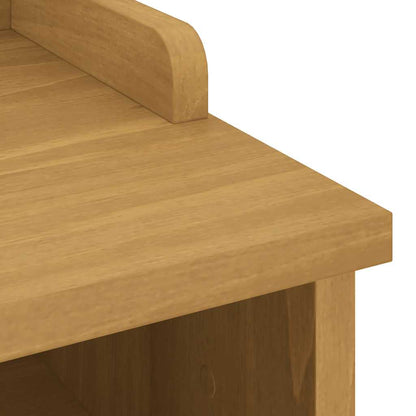 Hallway Bench SANDNES 87x40x50 cm Solid Wood Pine