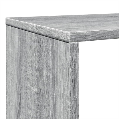 Book Cabinet Grey Sonoma 102x29x143 cm Engineered Wood