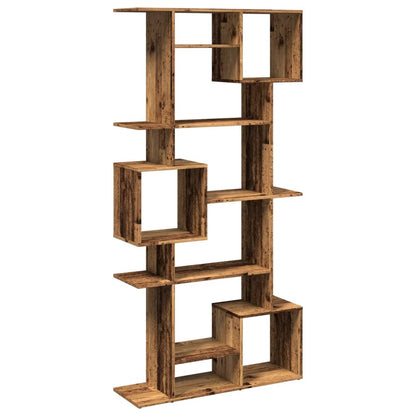 Book Cabinet Old Wood 92x29x188 cm Engineered Wood