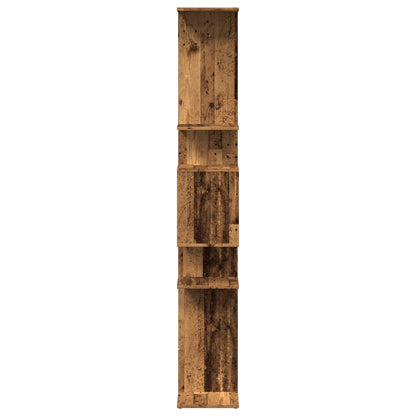 Book Cabinet Old Wood 92x29x188 cm Engineered Wood